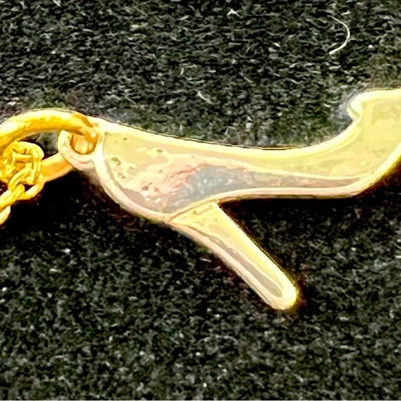 Disney Princess Cinderella Charm Pendant 18” Silver-Toned Necklace - Picture 6 of 9